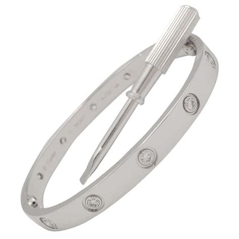 cartier love ol3688|cartier love bracelet white gold.